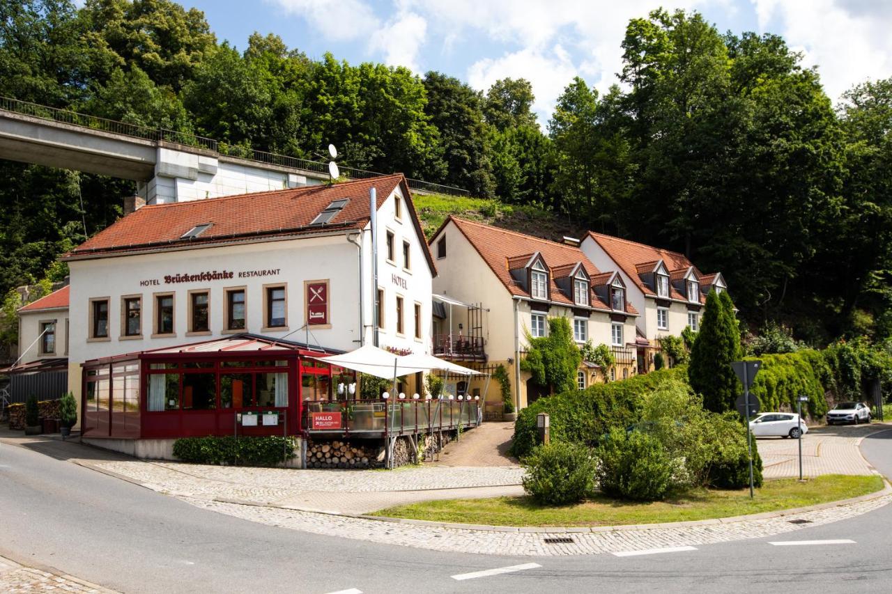 Hotel Brueckenschaenke 세브니츠 외부 사진