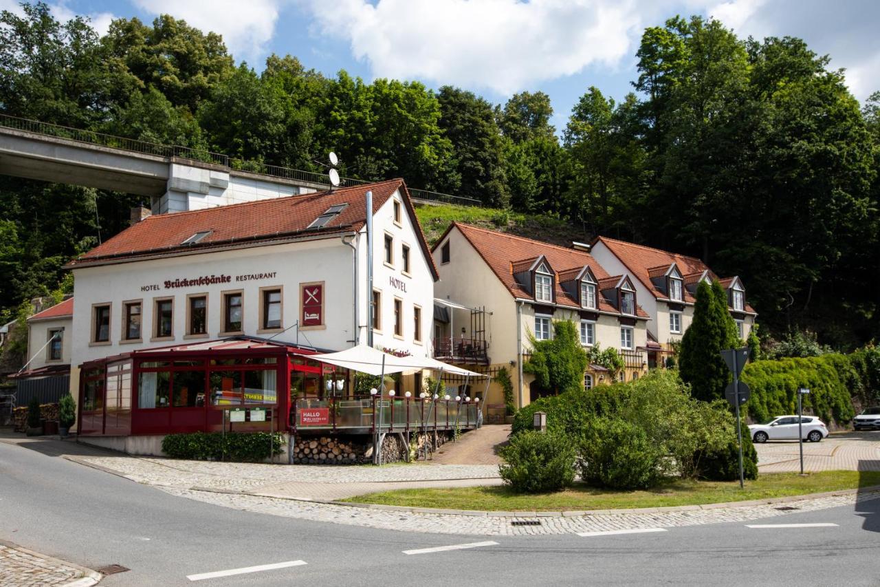 Hotel Brueckenschaenke 세브니츠 외부 사진